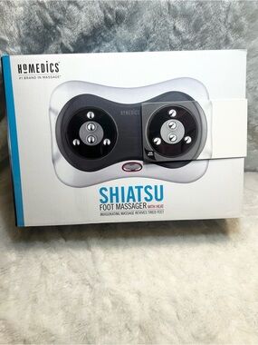 HoMedics FMS-150HA Shiatsu Foot Massager with Heat & Therapeutic Kneading